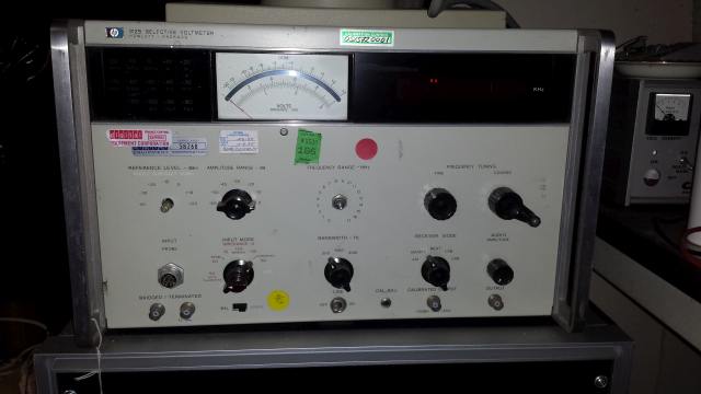 Selective Voltmeter - Framingham Makerspace